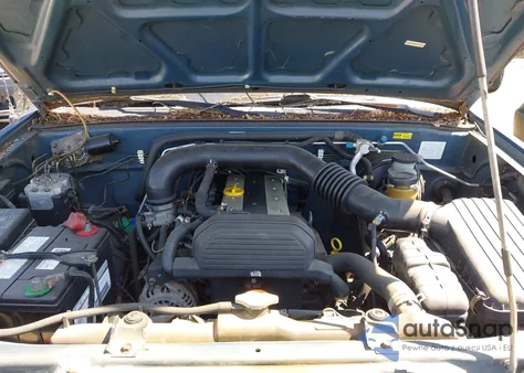 2002 Isuzu Rodeo S 2.2L из США, поврежденный, VIN 4S2CK58D224333439